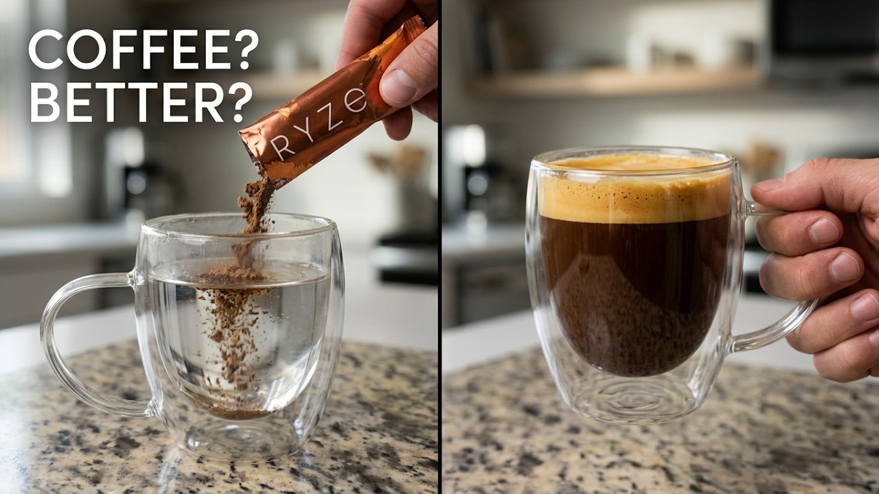 Any Good? Ryze Mushroom Coffee Latte Plus! First Look