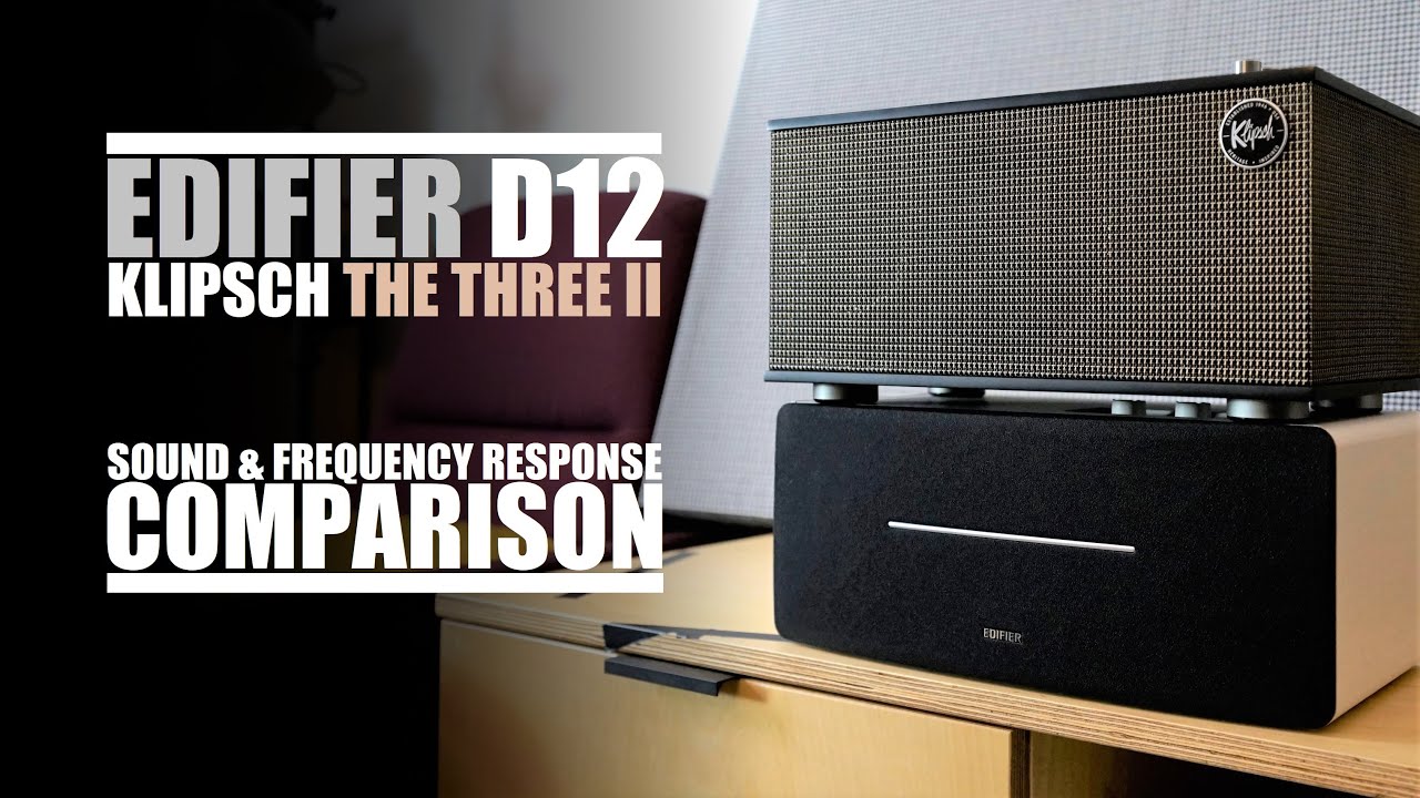 DSAUDIO.review || Edifier D12 против Klipsch The Three II || sound.DEMO