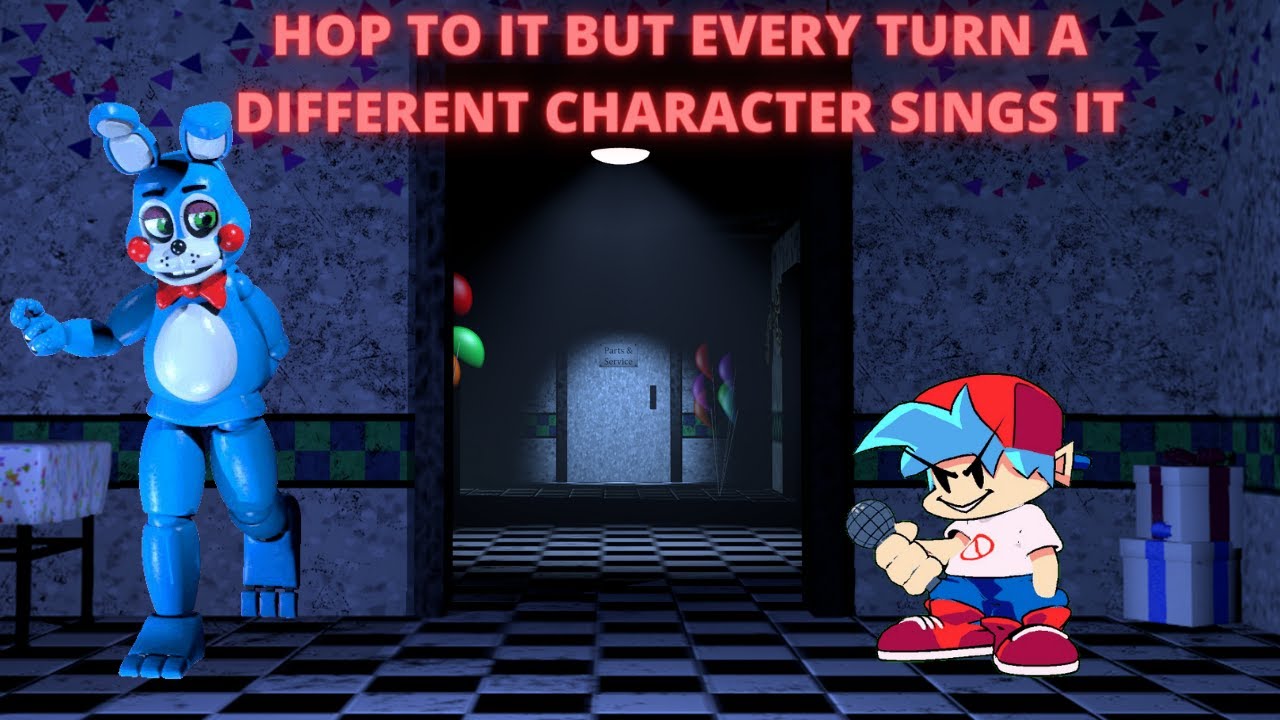 Hop To It But Every Turn A Different Character Sings It 🎶🎶