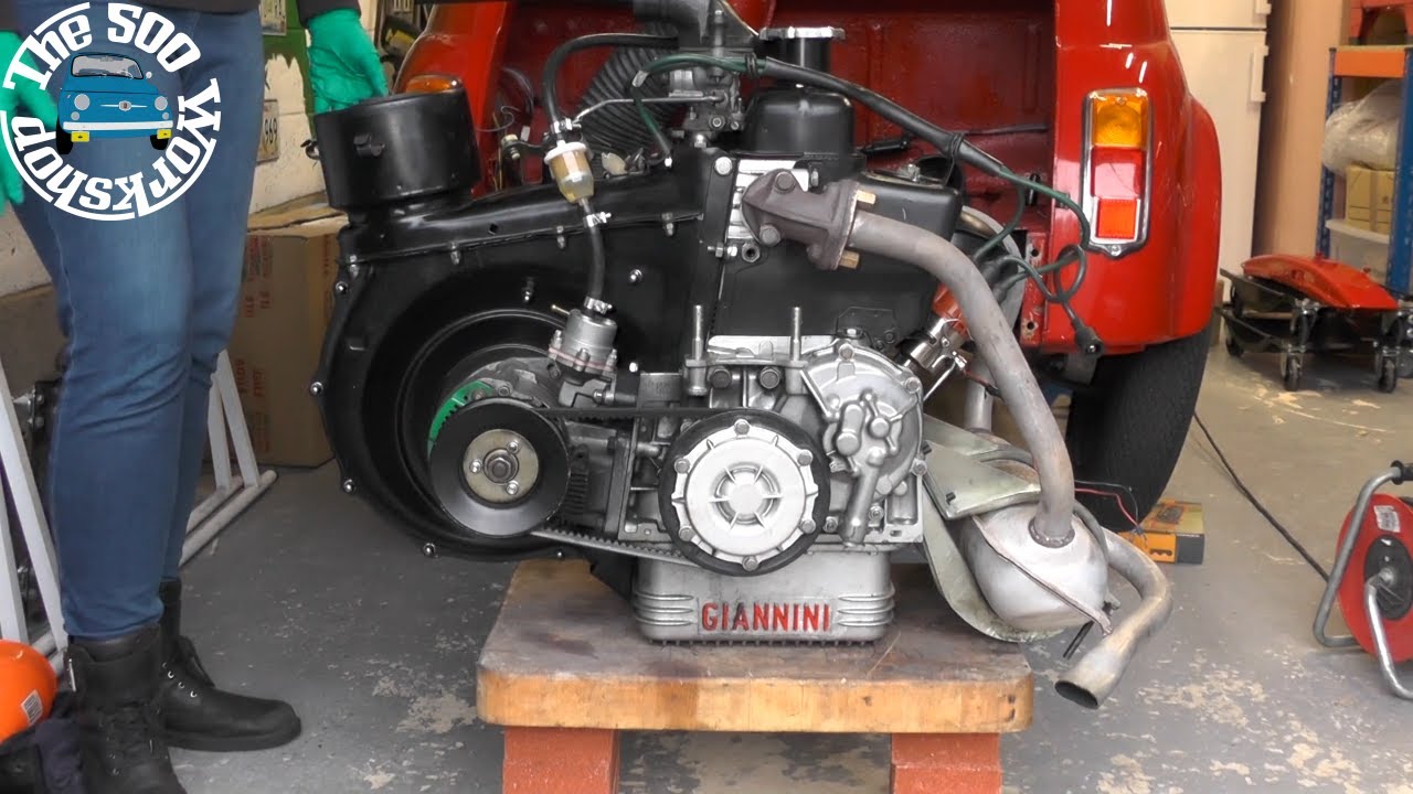 21 Removing the Engine on a Classic Fiat 500