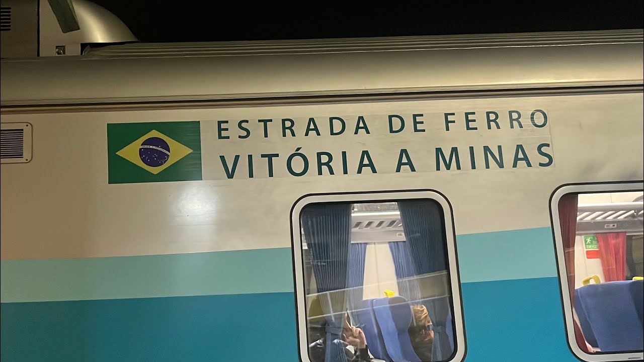 Trem de Passageiros Noturno - P003 - Trem de Férias EFVM VALE