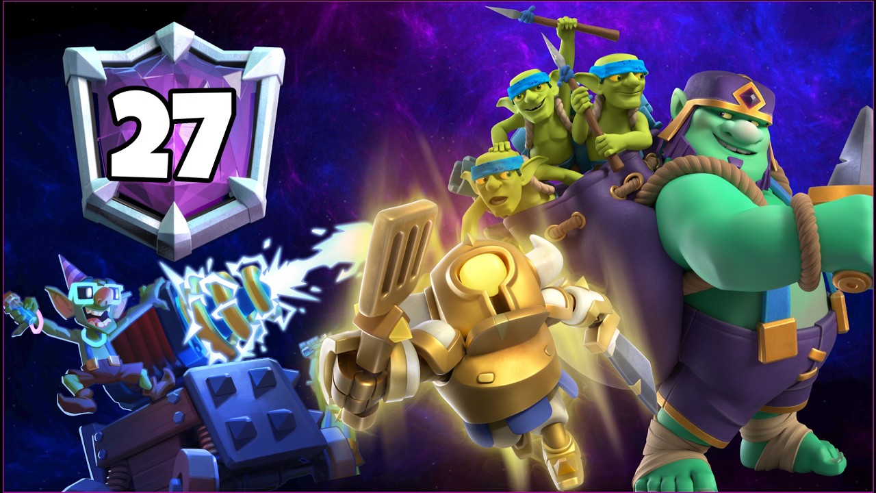 Top 20 with Goblin Giant Sparky Deck.!