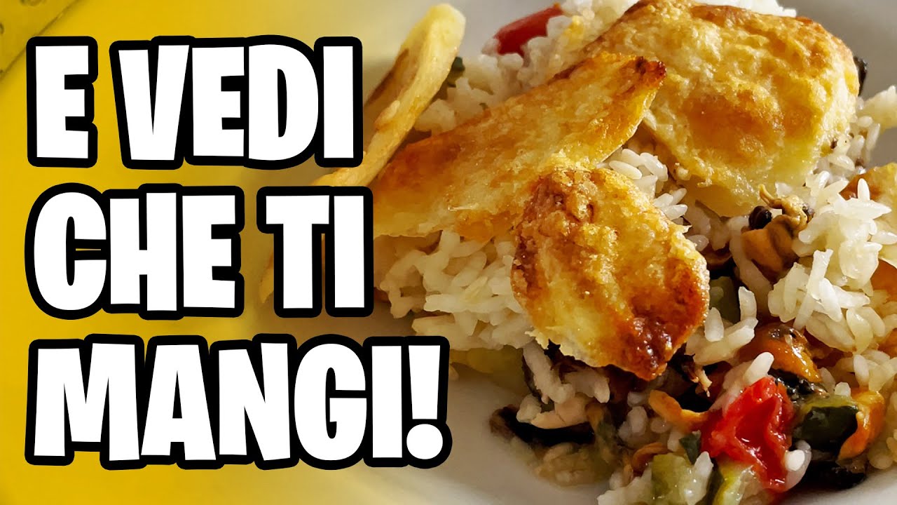 TIELLA BARESE - Ricetta di riso patate e cozze (Bari)