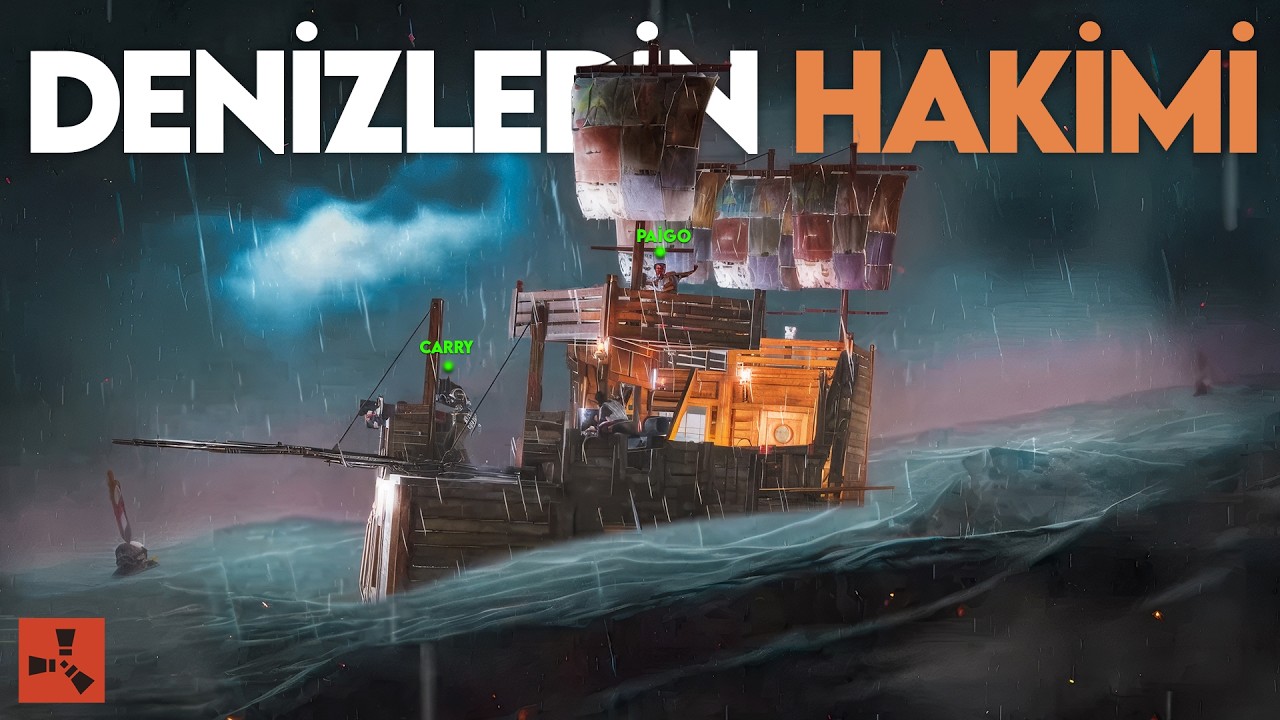 EFSANE GÜNCELLEME GELDİ!! DERİN DENİZLERİN HAKİMİ OLDUK - @carryrust   Rust Türkçe