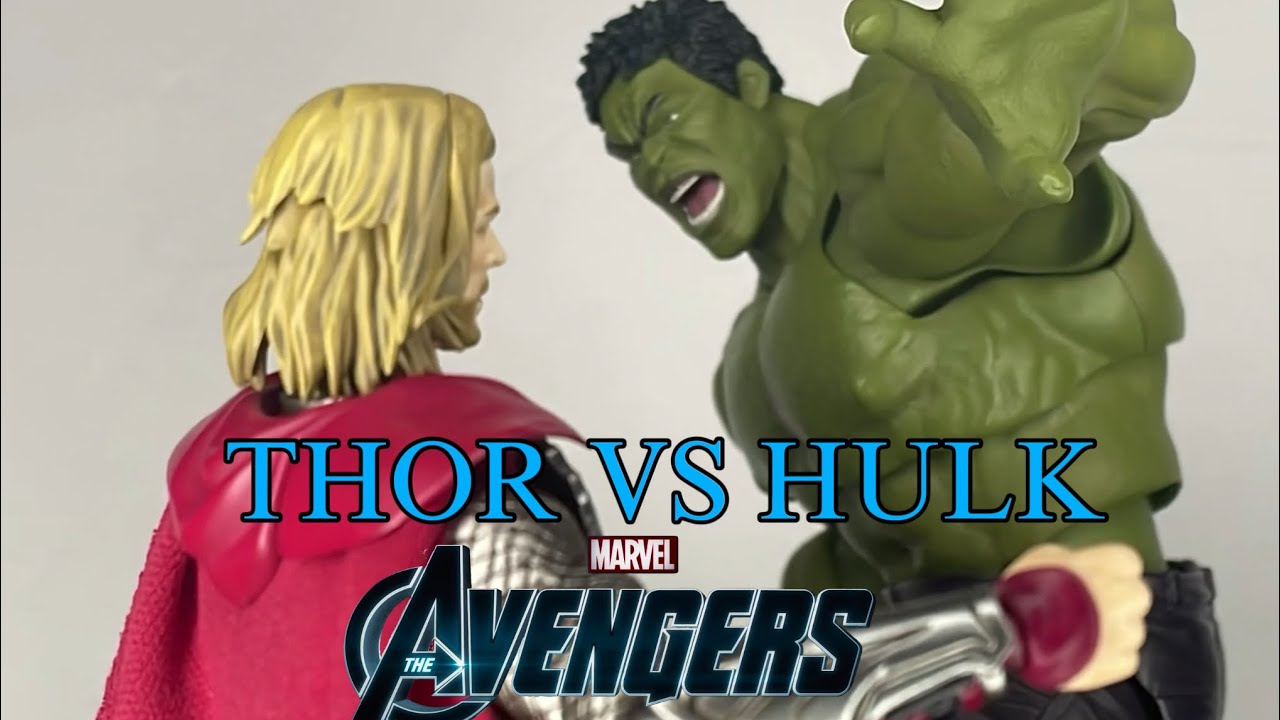 The Avengers 2012: Thor vs Hulk Stop Motion