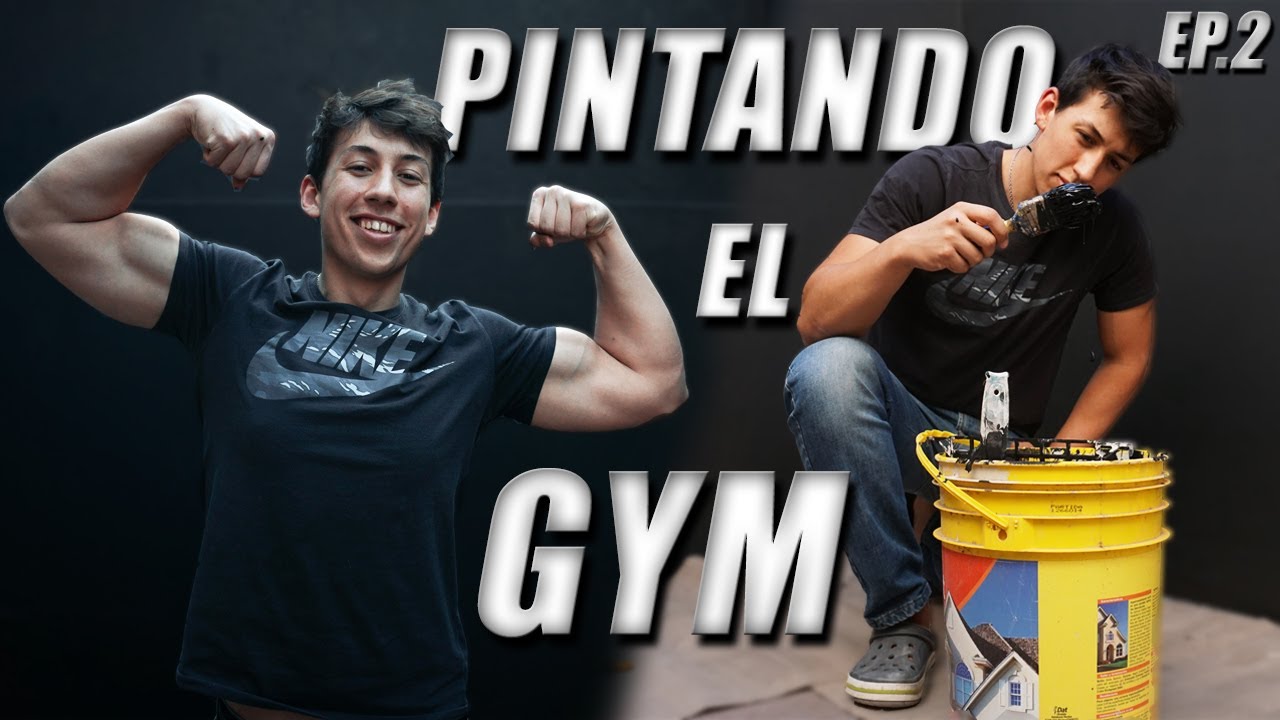 PINTANDO mi GIMNASIO CASERO | ¿Que equipamiento compre? | MI PROPIO GYM EP.2