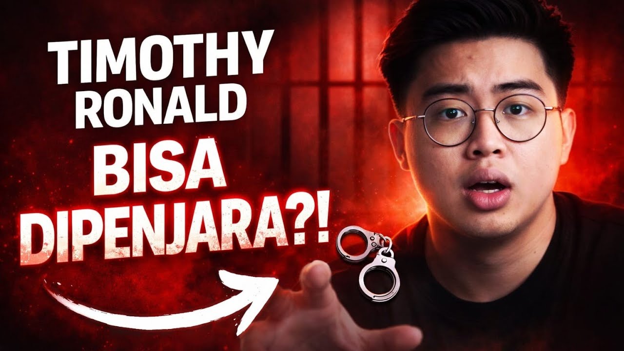 Timothy Ronald bisa dihukum Penjara?