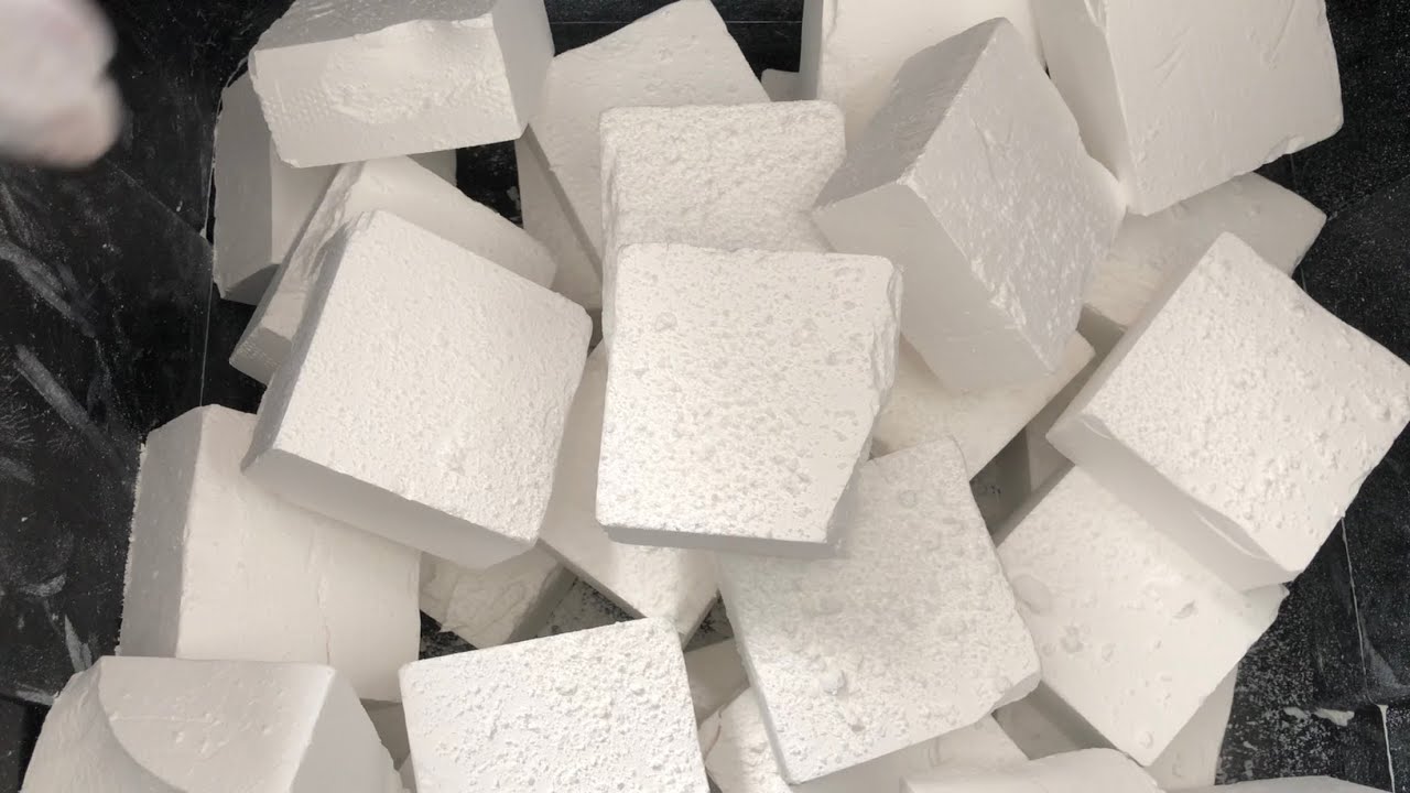 32 Plain Jane Gym Chalk Blocks • Z Athletic / Sleep Aid | ASMR Crush 🎧