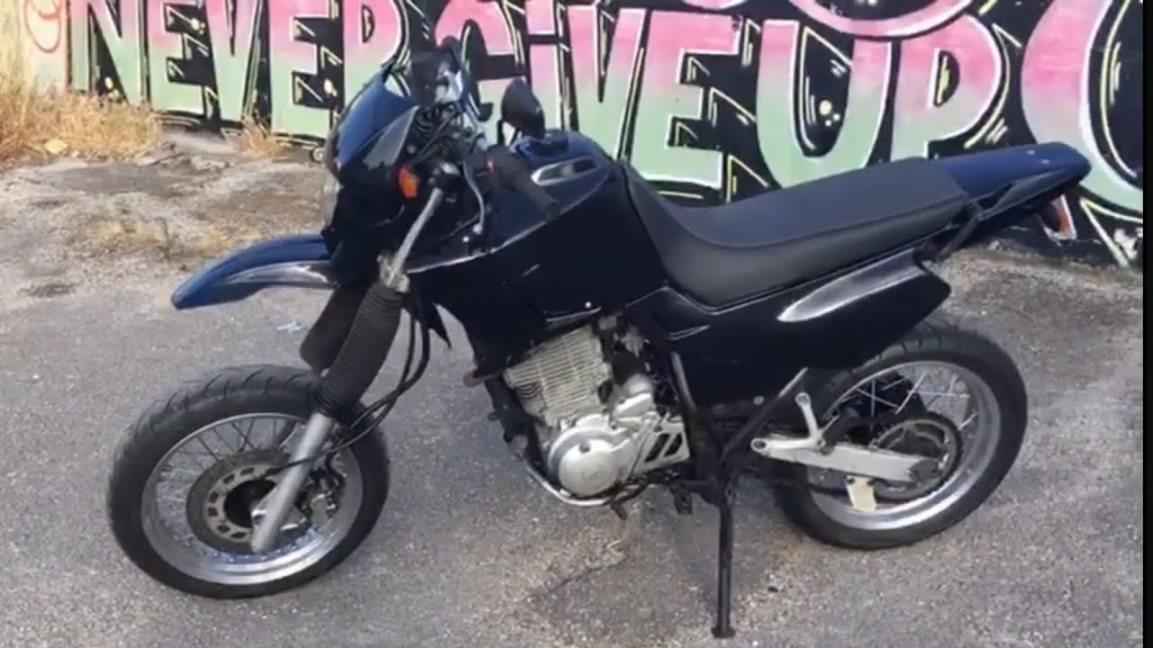 Yamaha XT 600E Supermoto 🔥🔥🔝Walkaround, Start Up and Exhaust Sound !!!