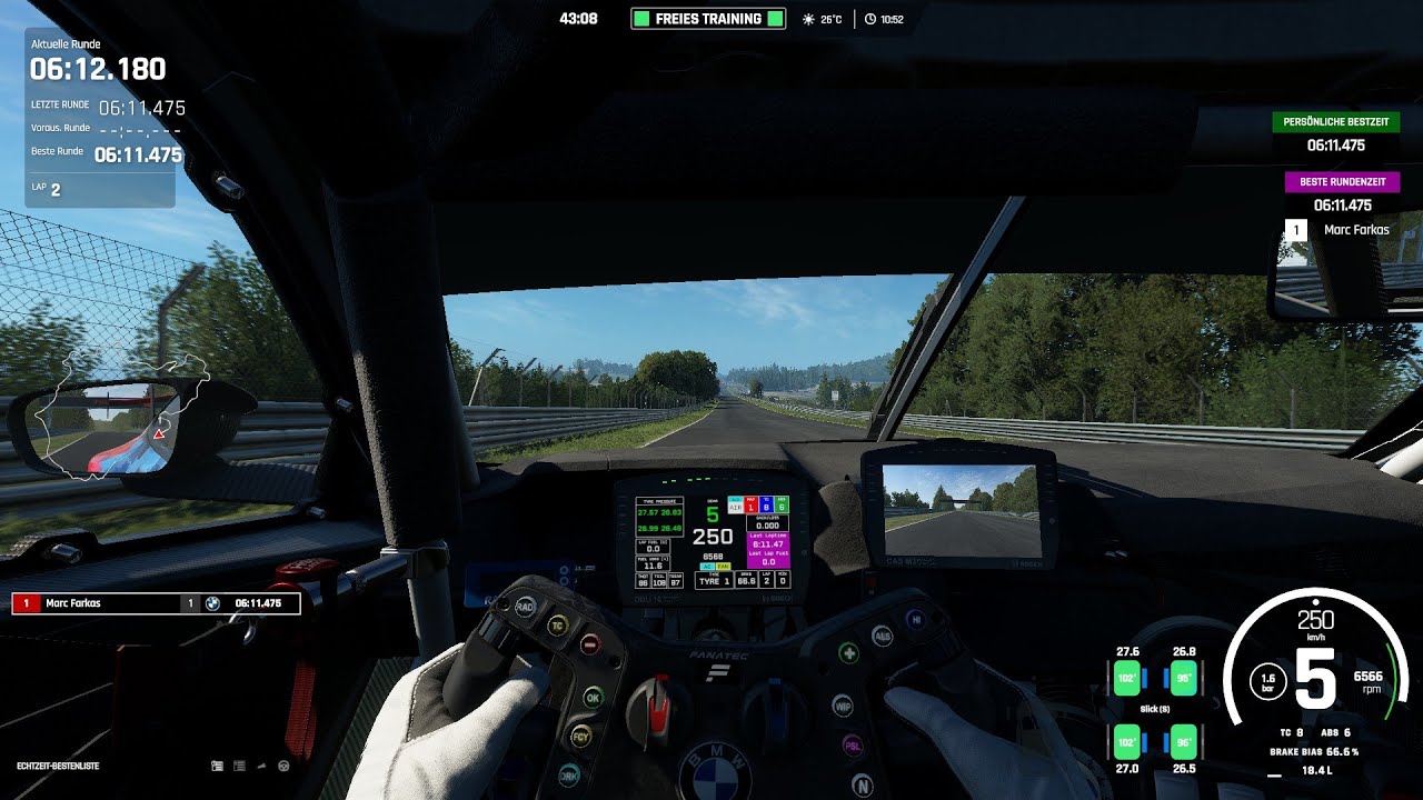 Assetto Corsa EVO Nordschleife TOURISTENFAHRTEN Zeit 06:11.475