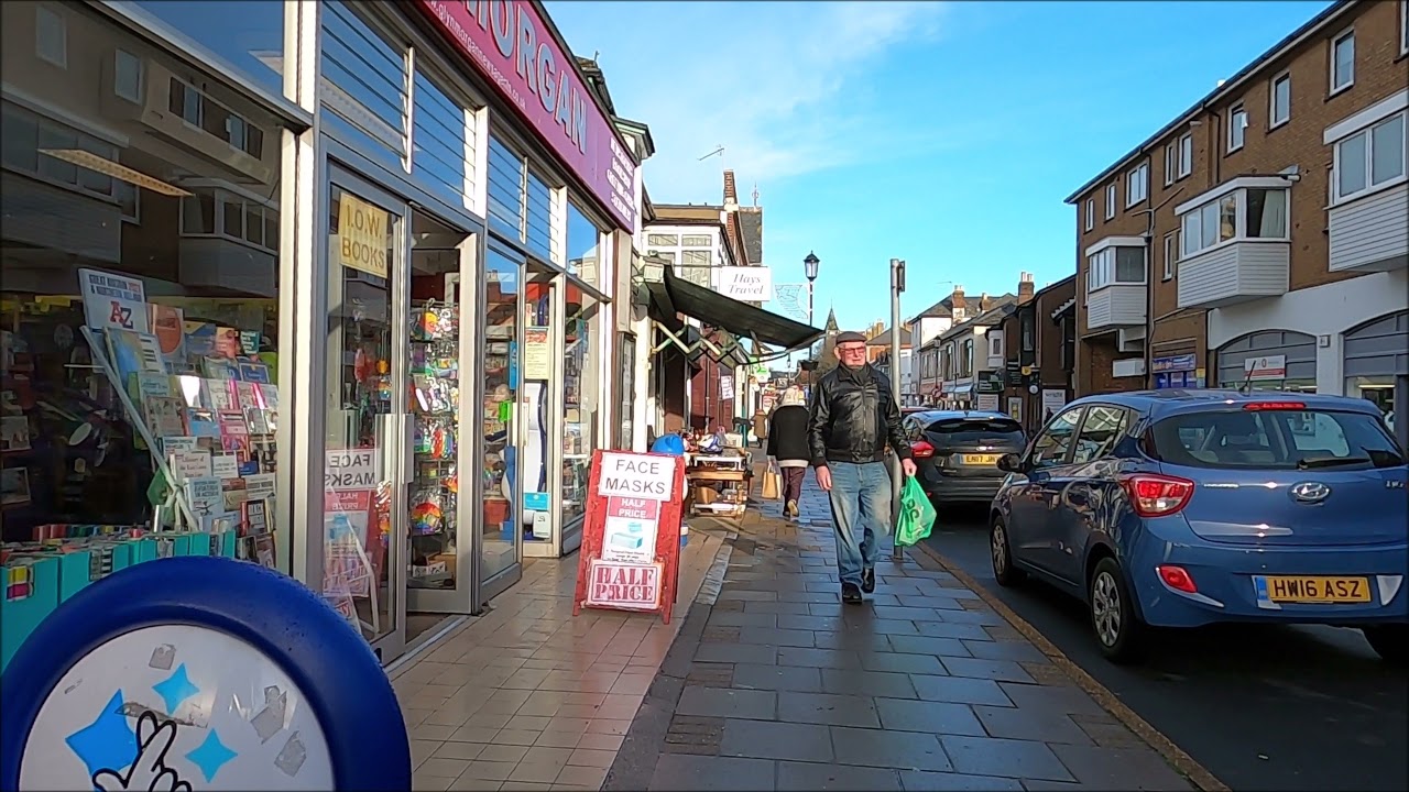 Virtual Walk - Shanklin High Street Shops - Isle Of Wight - January 2022 | kittikoko #shanklin