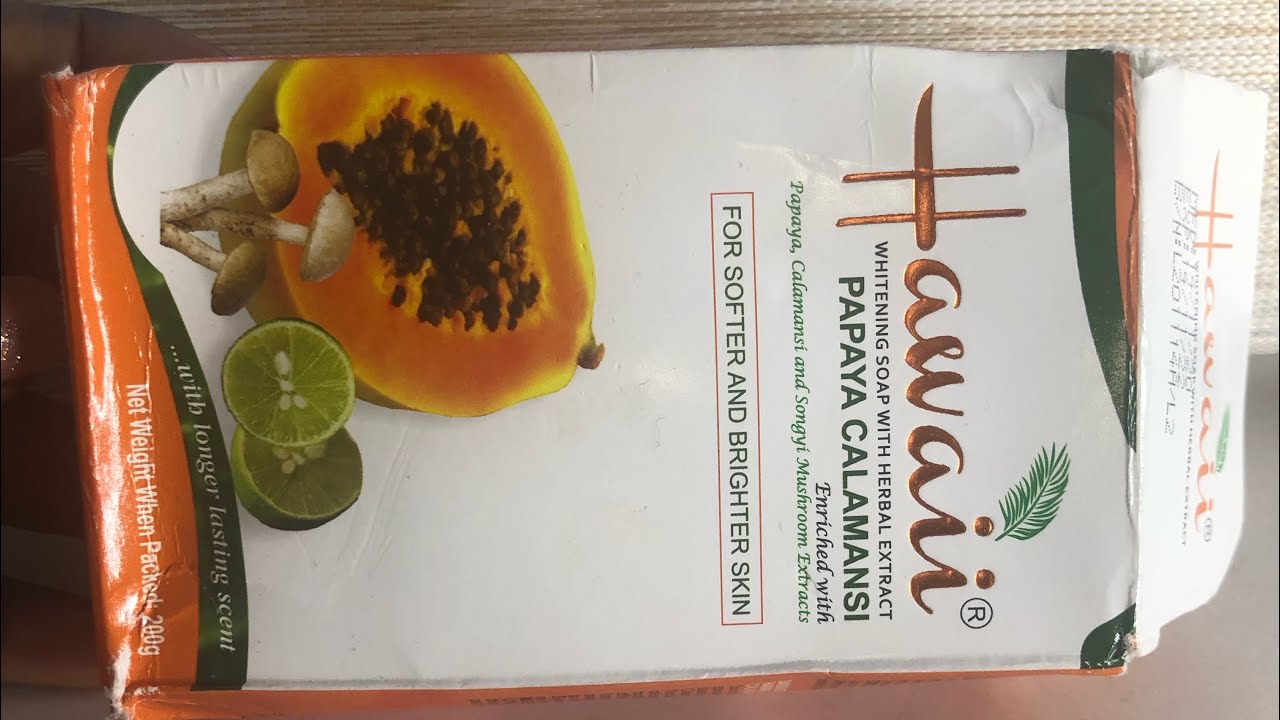 Hawaii Papaya Whitening Soap Review || How To Use This Soap Effectively || Julia Beauty and Style