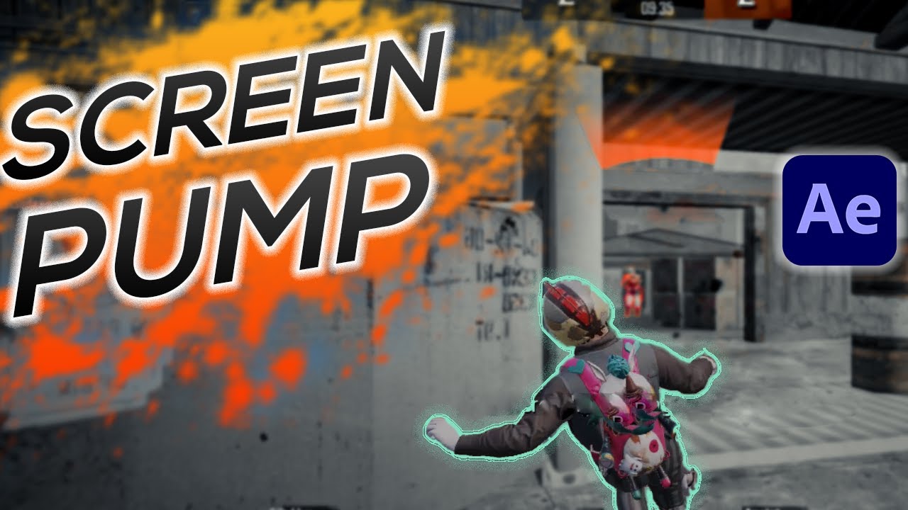 Screen Pump Effect For Your PUBG Next Montage | After Effects Tutorial |  Teaser | VFX Studio