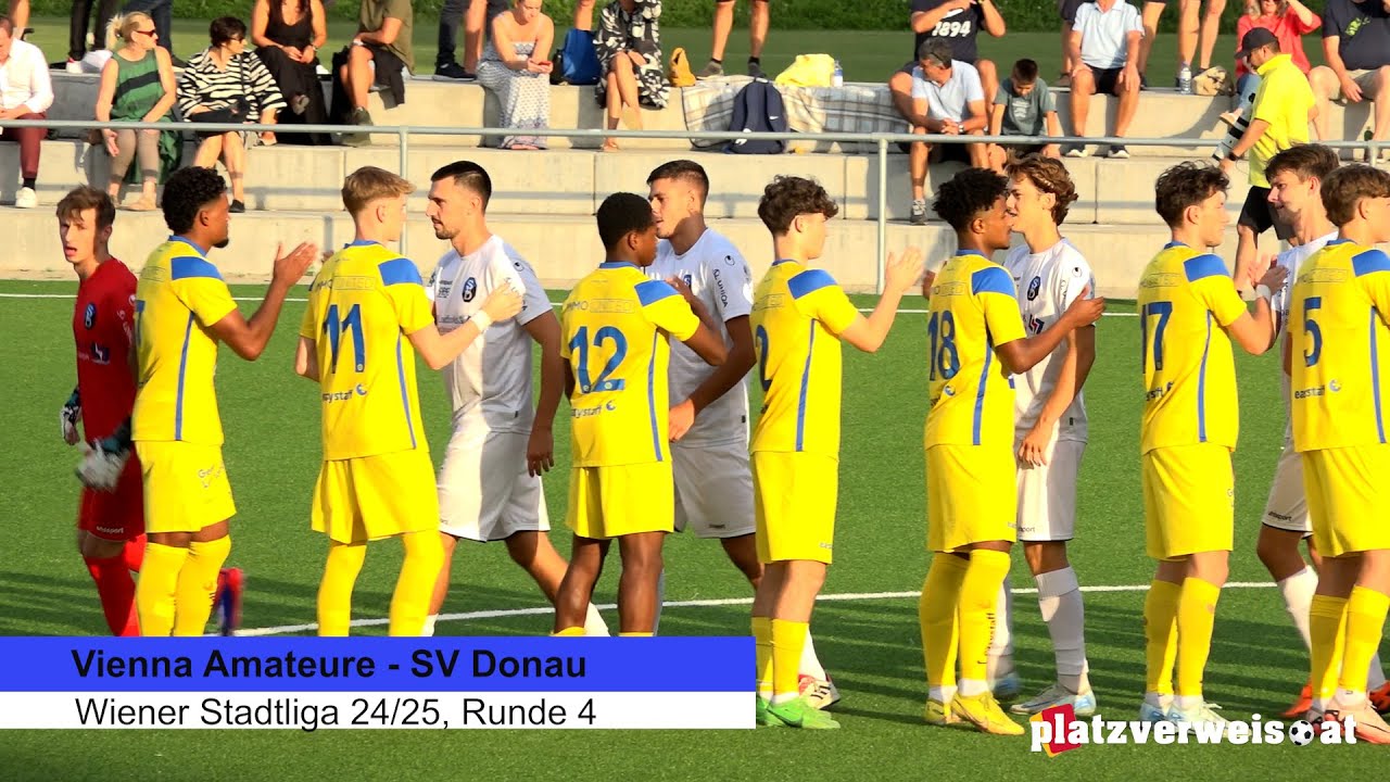 Highlights Vienna Amateure - Donau, Wiener Stadtliga 24/25