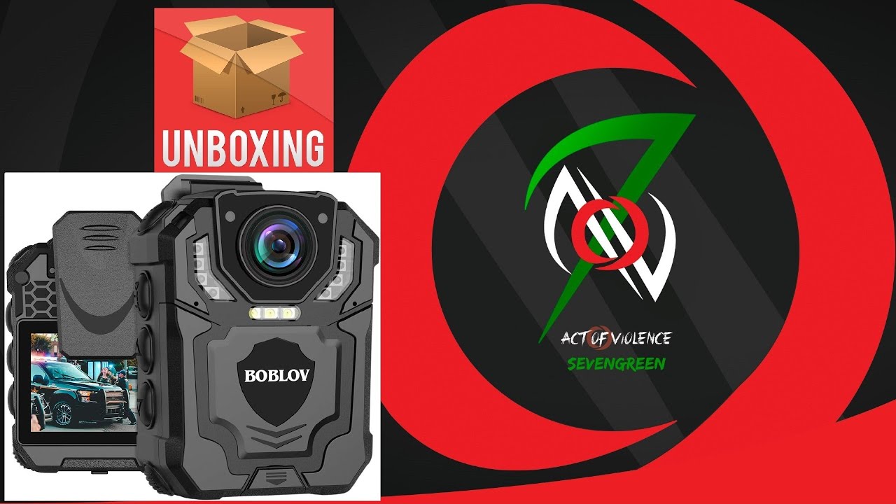 BOBLOV T5 Bodycam [Unboxing]