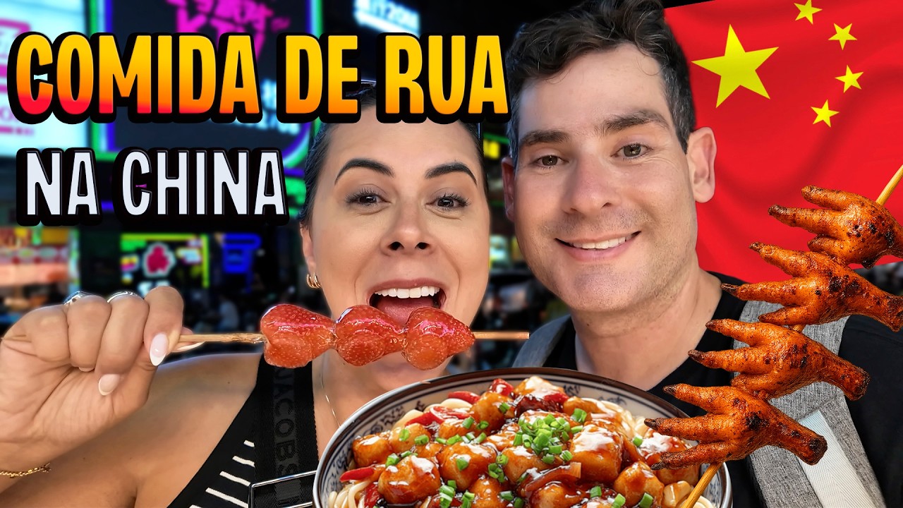 A China Tem as Comidas de Rua Mais Esquisitas