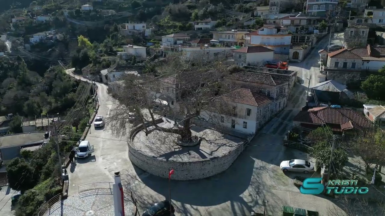 Pamje me nga dron fshatrat e Sarandes Janar 2026