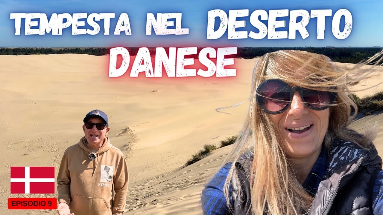 🔥Impressionante questo DESERTO DANESE🇩🇰/🚐IN CAMPER VERSO CAPO NORD ..ed oltre🌍[4K]