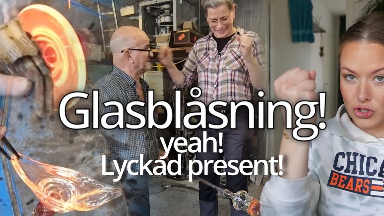 Blåsa glas!  – Mantorp glasbruk