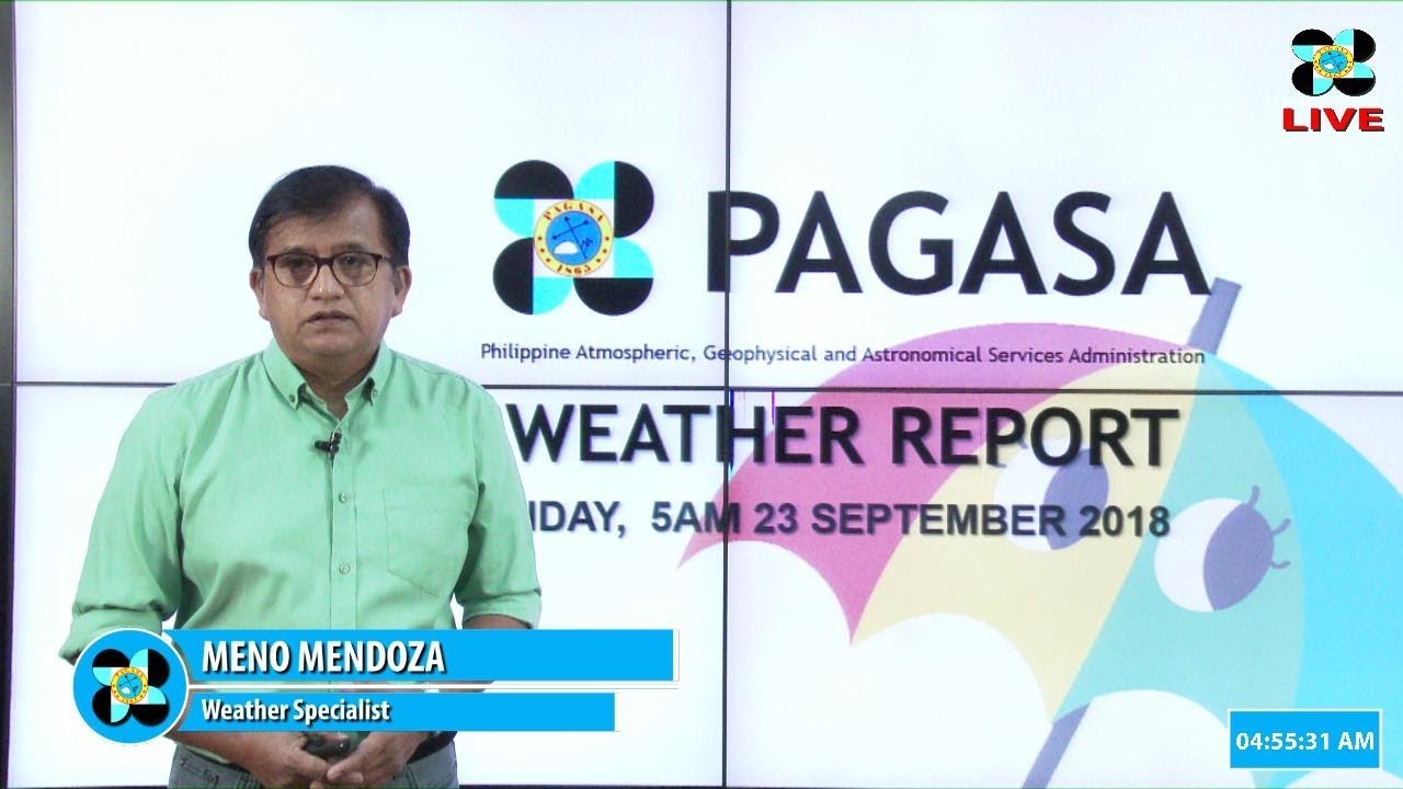 Public Weather Forecast Issued at 5:00 AM September 23, 2018