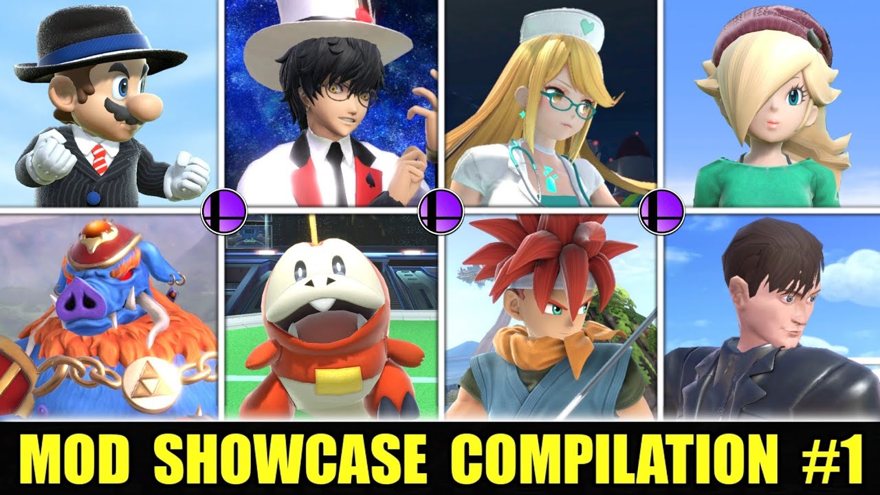 50+ Character Mods for Super Smash Bros. Ultimate! (Compilation #1)
