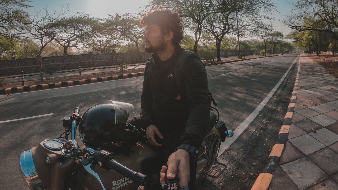Morning Ride to Delhi Cantt Cemetery & South Campus | My Admission & College Story | STRAY ARTIST