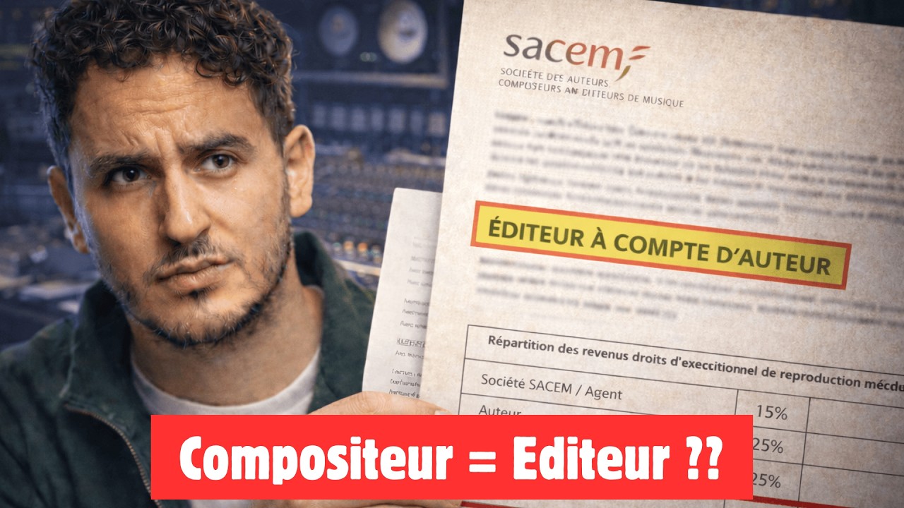 Éditeur à compte d’auteur : le statut SACEM que trop de compositeurs ne comprennent pas