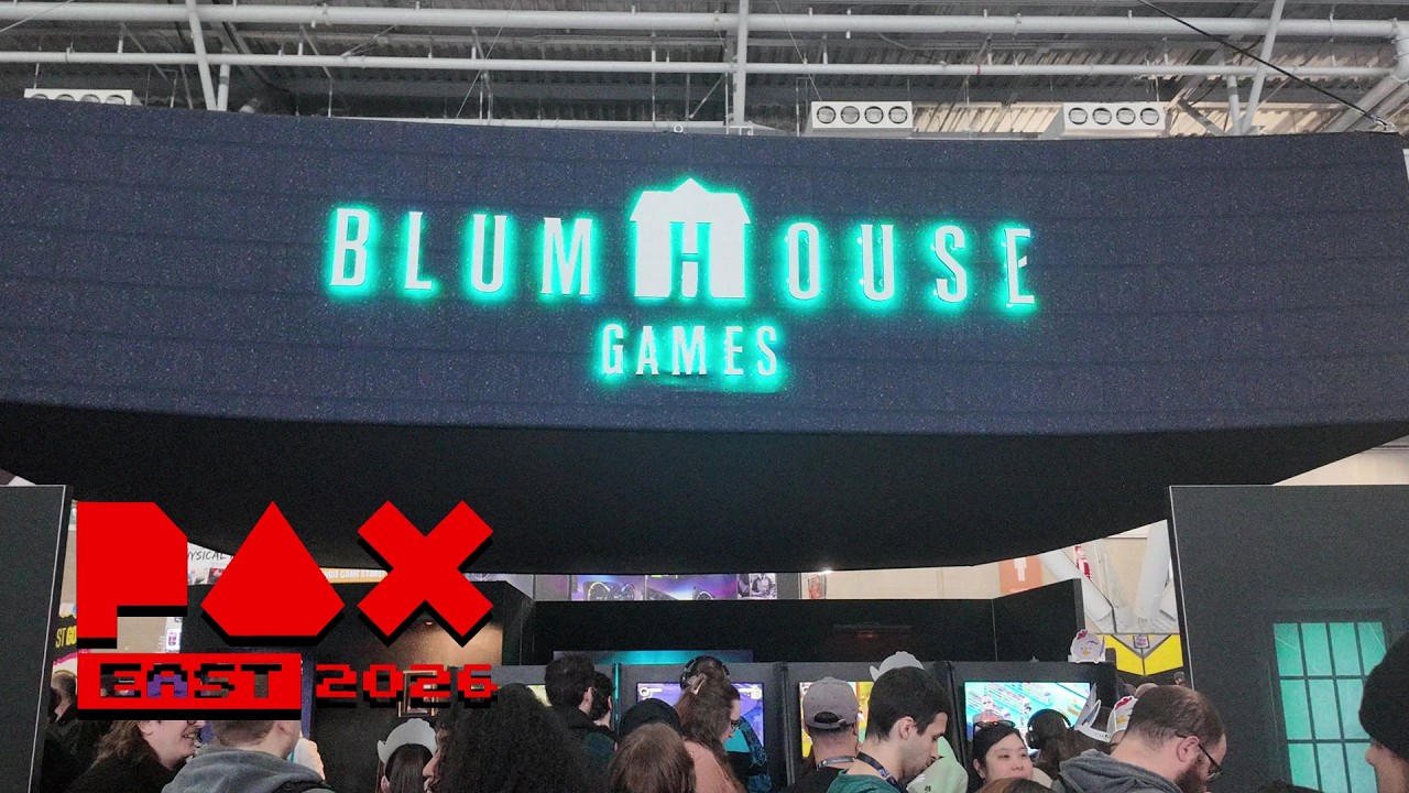 Blumhouse Games booth at PAX East 2026 🏚️ @blumhousegames