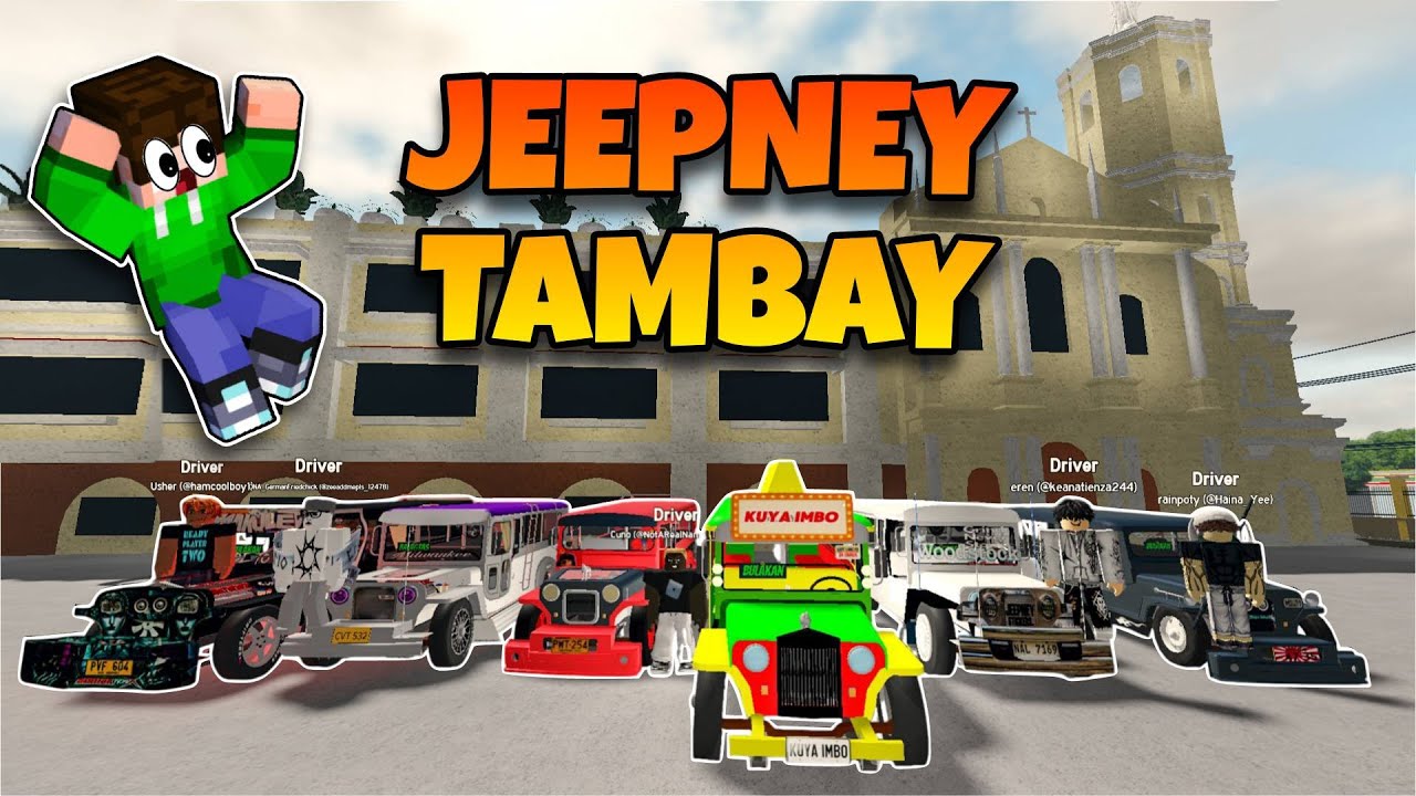 REALISTIC JEEPNEY nag MEETUP AND TAMBAY kasama mga TROPA sa Diesel N Steel sa ROBLOX