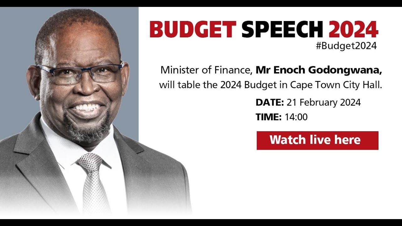 Budget Speech 2024 | 21 February 2024 | PresidencyZA #Budget2024