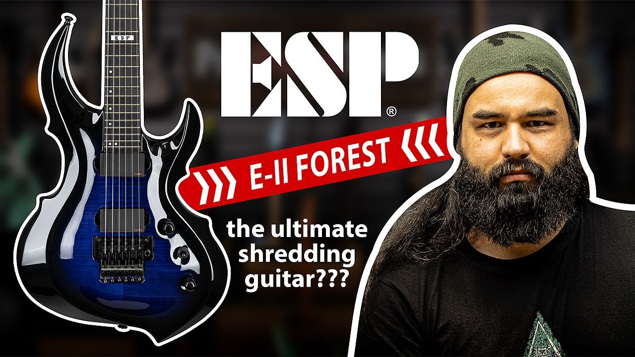 ESP E-II Forest FRX FM RDB - Reindeer Blue | ProMusicTools
