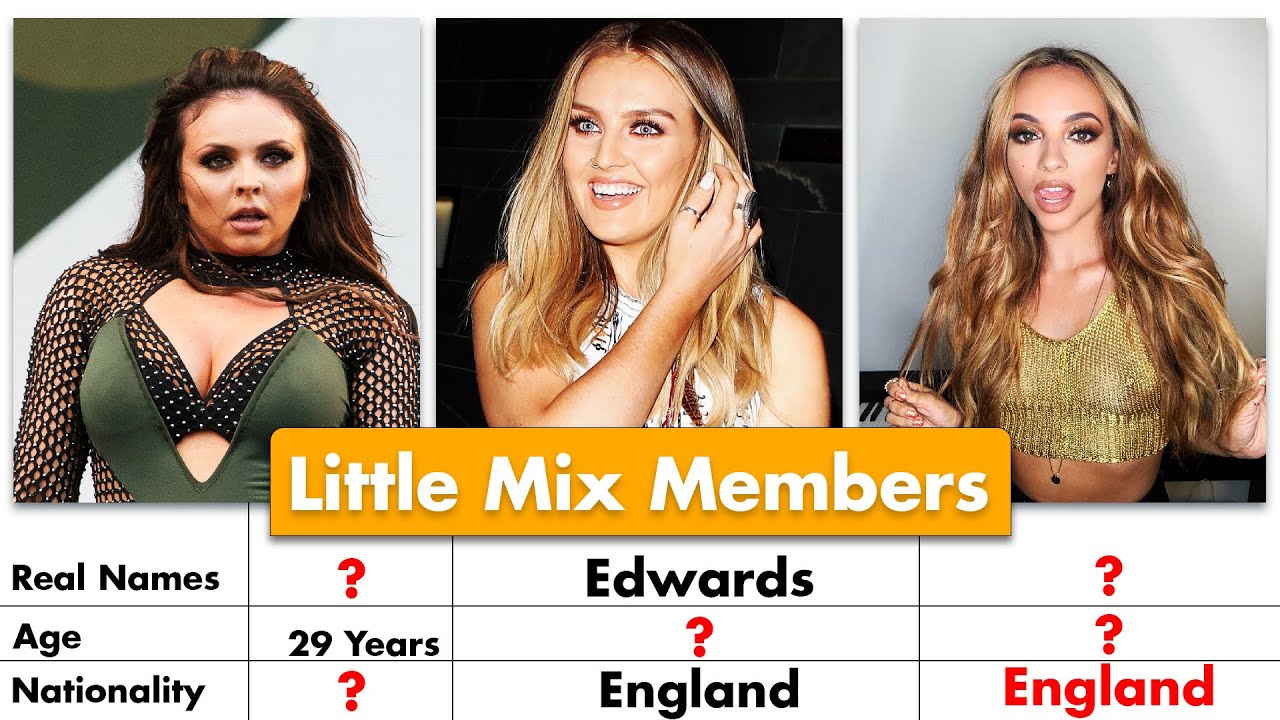 Little Mix Members Real Names And Ages 2022