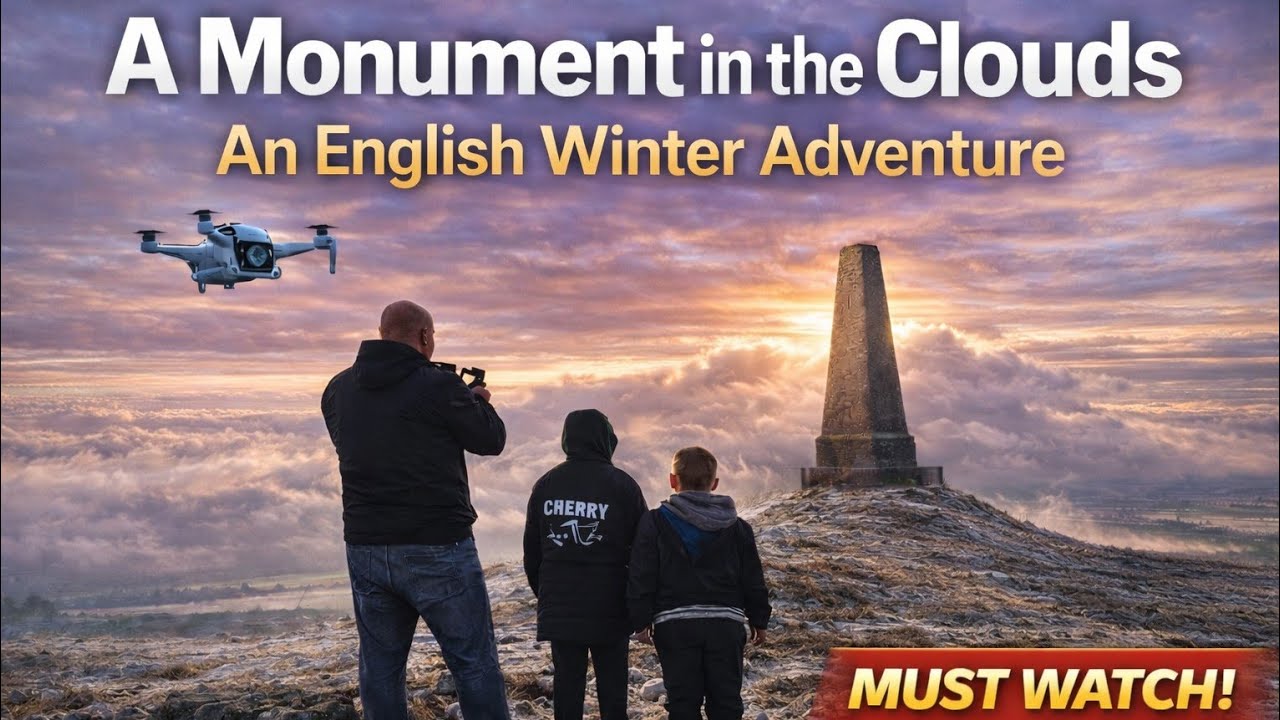 A Monument in the Clouds | A Winter Drone Adventure