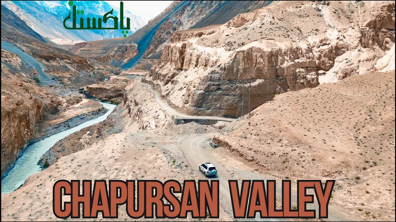 EPIC Chapursan Road Trip - Drone View - Chapursan Valley Wakhan - Hunza - PAKISTAN - Pajero - 4K