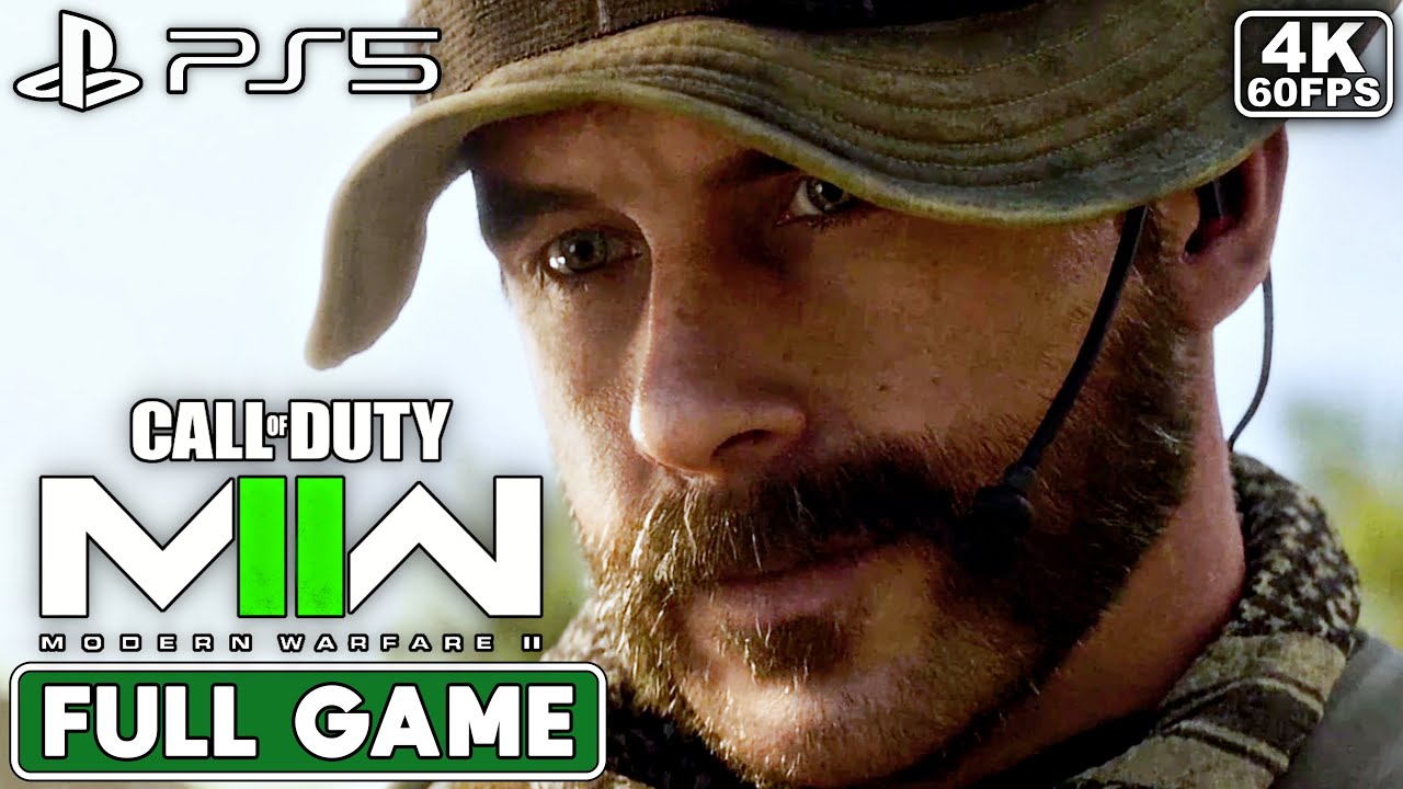CALL OF DUTY MODERN WARFARE 2 Campaign Gameplay Walkthrough FULL GAME [PS5 4K 60FPS] - No Commentary