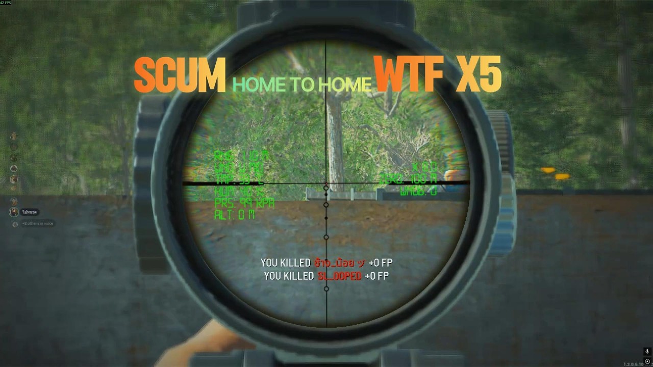 🎮GameSCUM 1.2🕹🔫 WTF SCUM X5 PVP 9.99 ให้ตายยังไงฉันก็ไม่ลงจากบ้าน ❤❤💕🤞😘