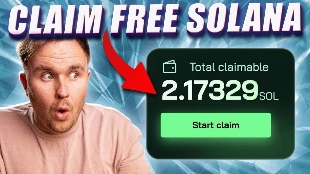 Как получить БЕСПЛАТНУЮ Solana с помощью UnclaimedSOL (обучающее видео)