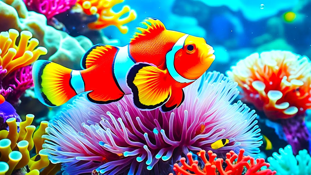 The Best 4K Aquarium - Explore the Stunning World of Sea Jellyfish and Beautiful Coral Reef Fish. #8