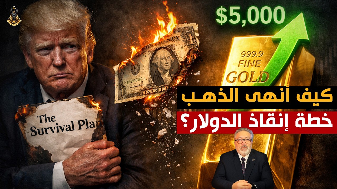 رسمياً: فشل خطة إنقاذ الدولار! الذهب يسحق السندات ويبدأ رحلة الـ 5000$ 🚀