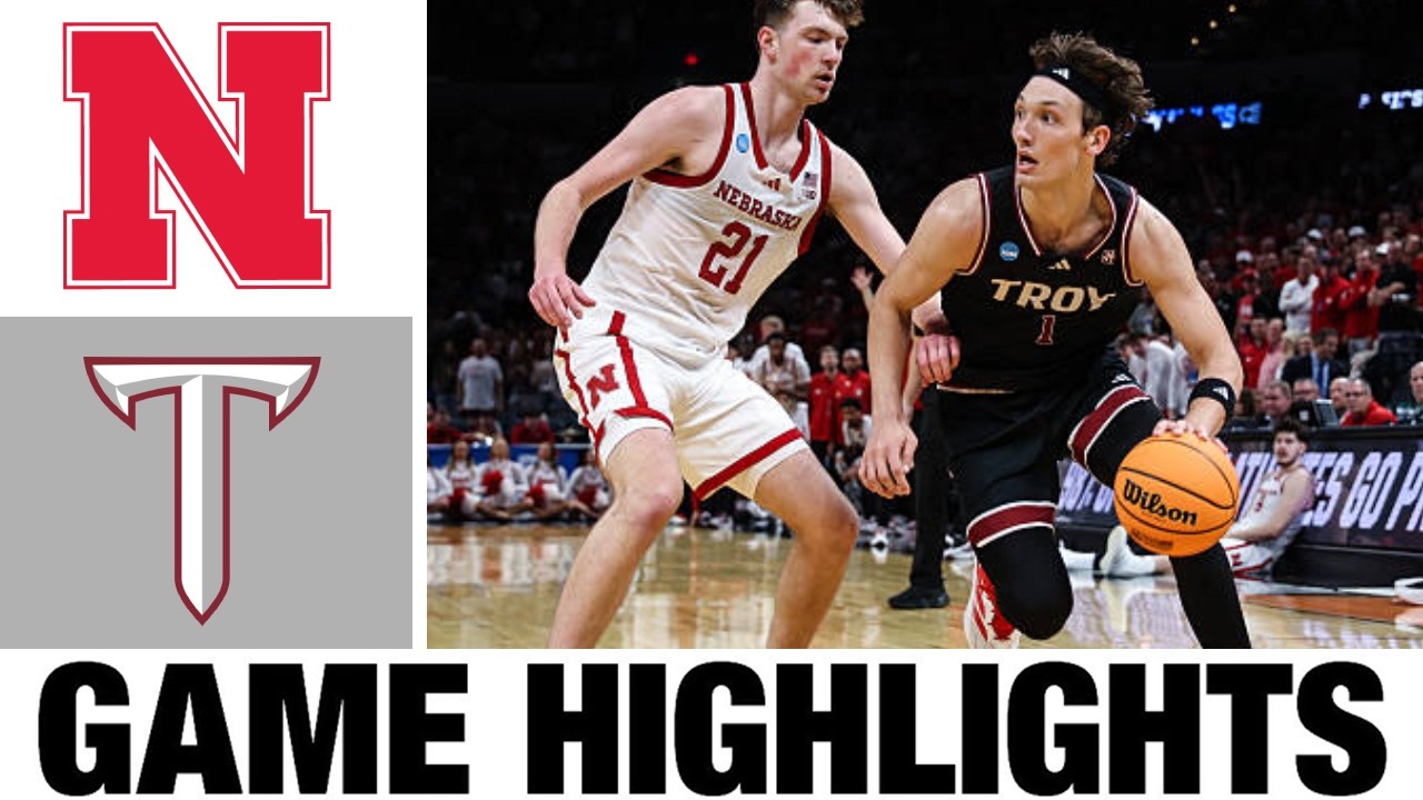 Nebraska vs Troy Highlights | Men's Basketball | College Basketball 2026