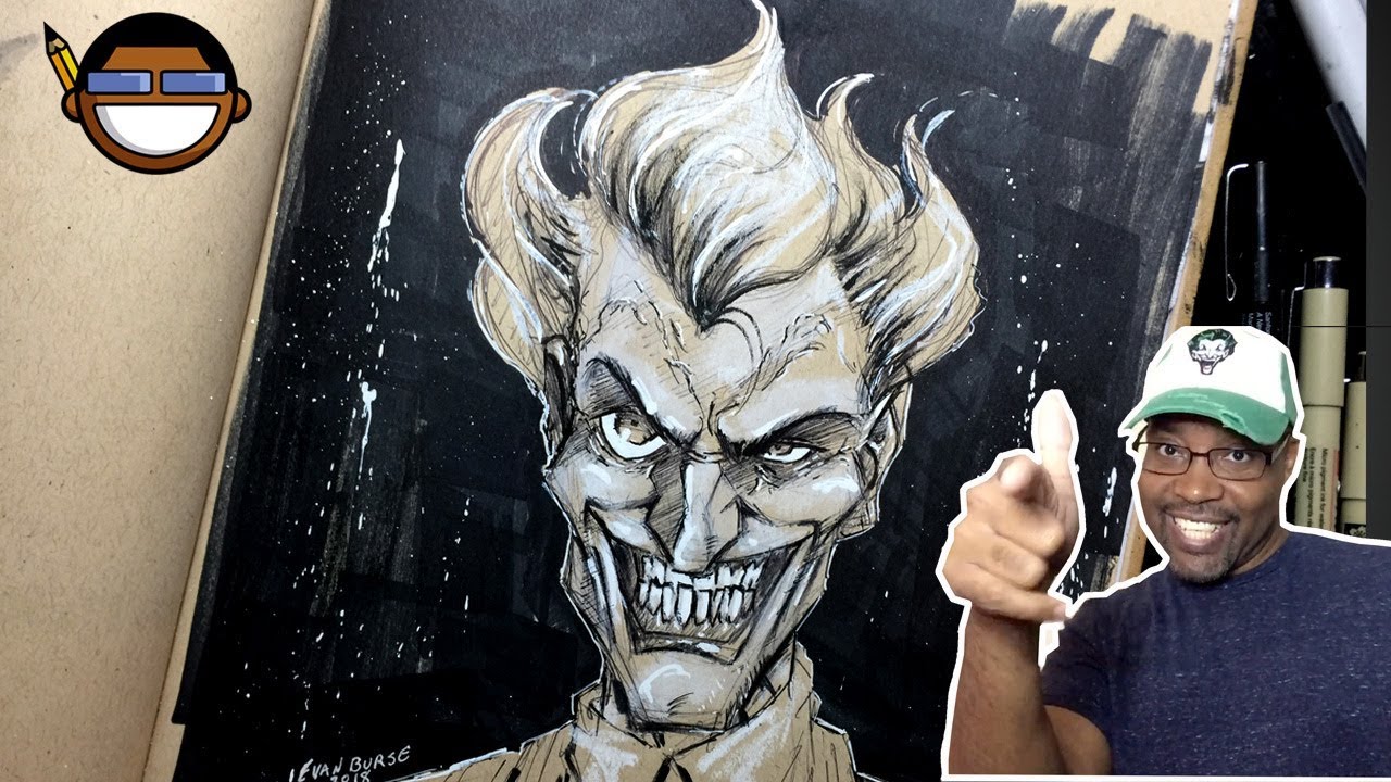 How To Draw Joker [No Step Skipped]