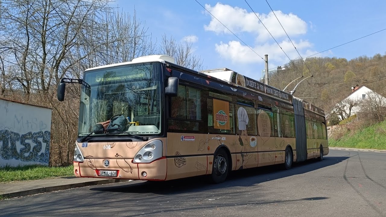 57 | DPMÚL | Škoda 25Tr1A Citelis | #608 (10.03.23)