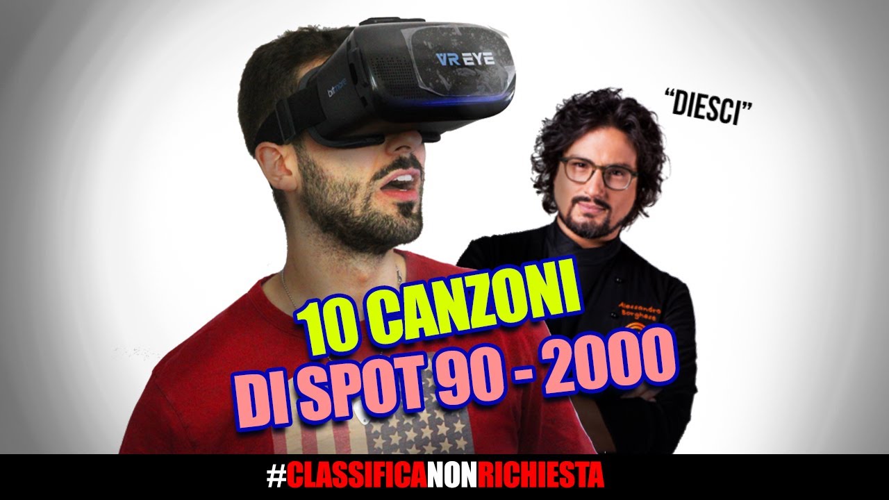 10 CANZONI DI SPOT ANNI 90 - 2000