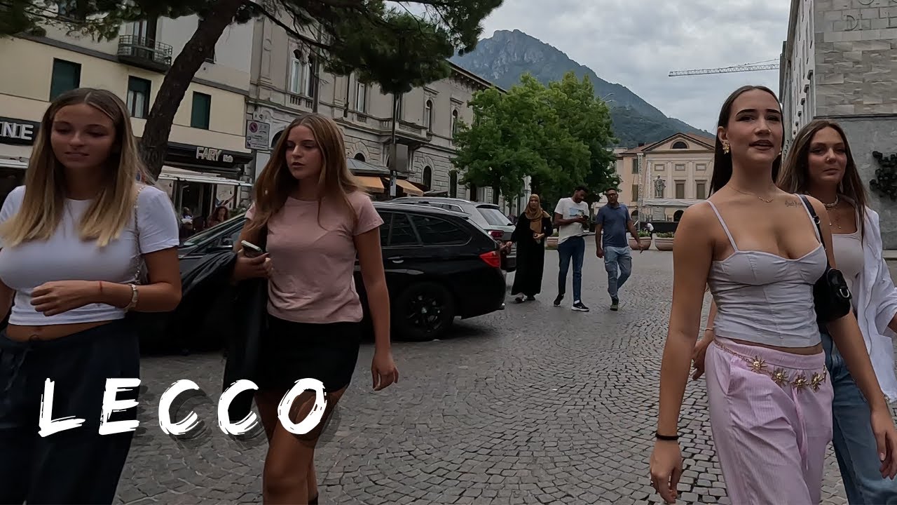 🇮🇹 Discover Lecco: A Hidden Gem on Lake Como | Walking Tour Through This Picturesque Town 🚶‍♂️🌊