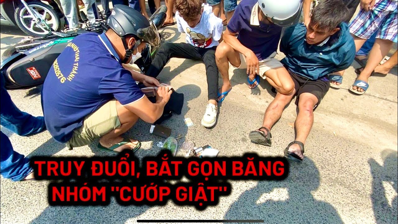 Truy đuổi, tóm gọn băng nhóm 