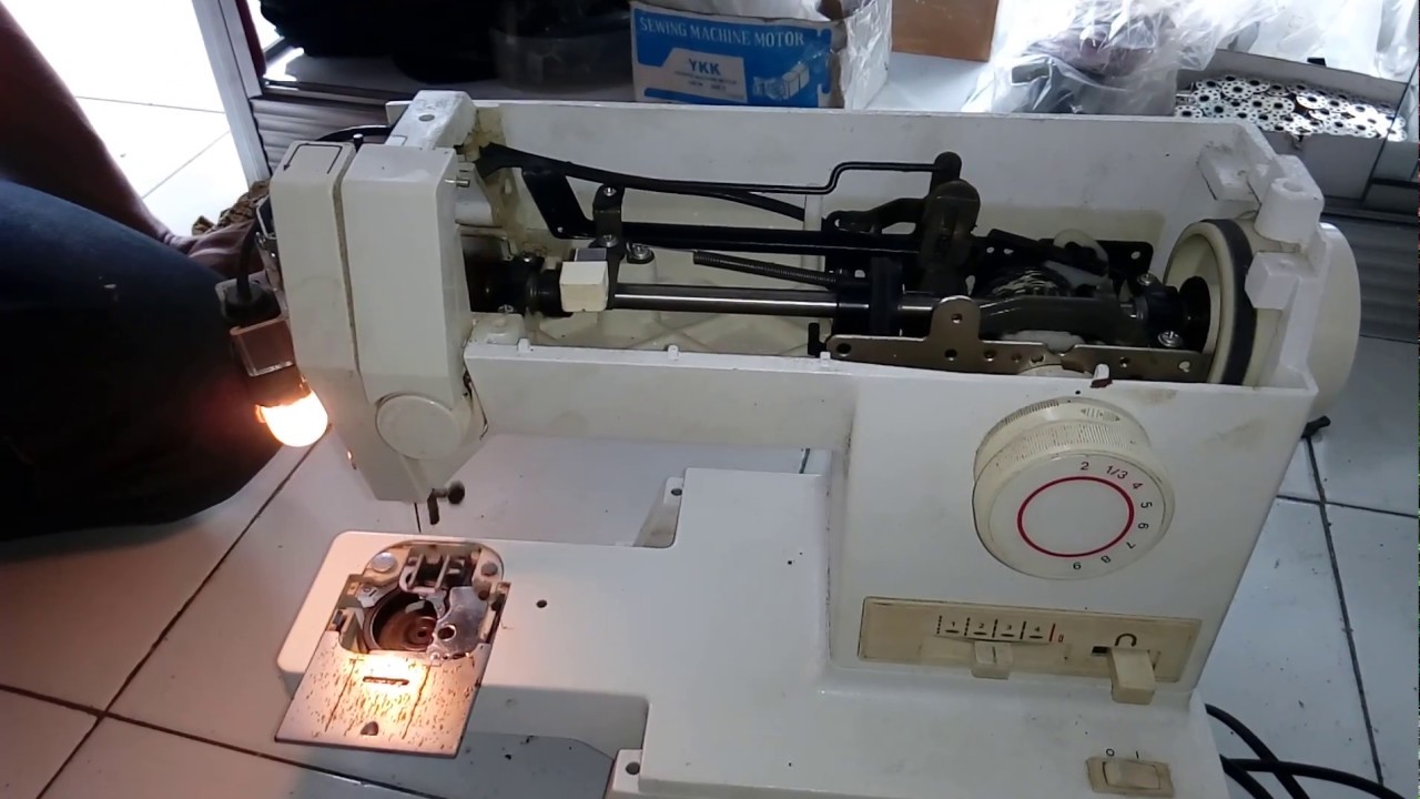 Servis Portable Singer Macet!