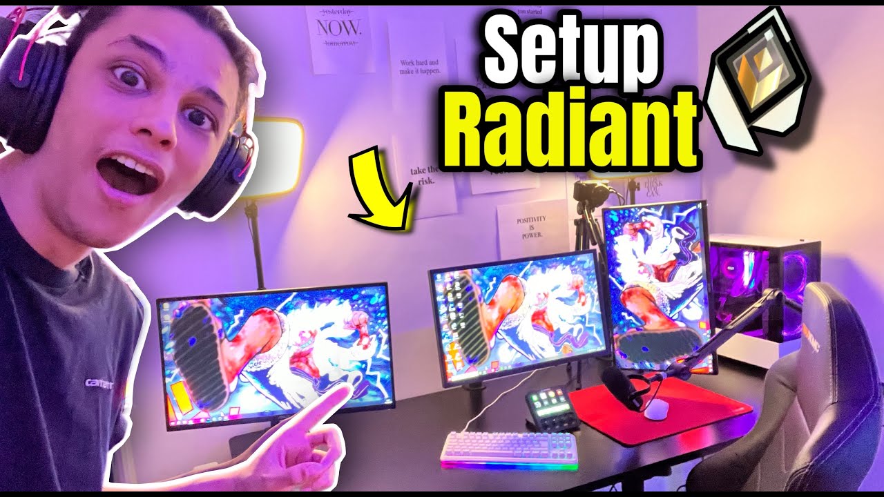 SETUP VIDEO 2024 | best setup for valorant ! | IT WILL GROW
