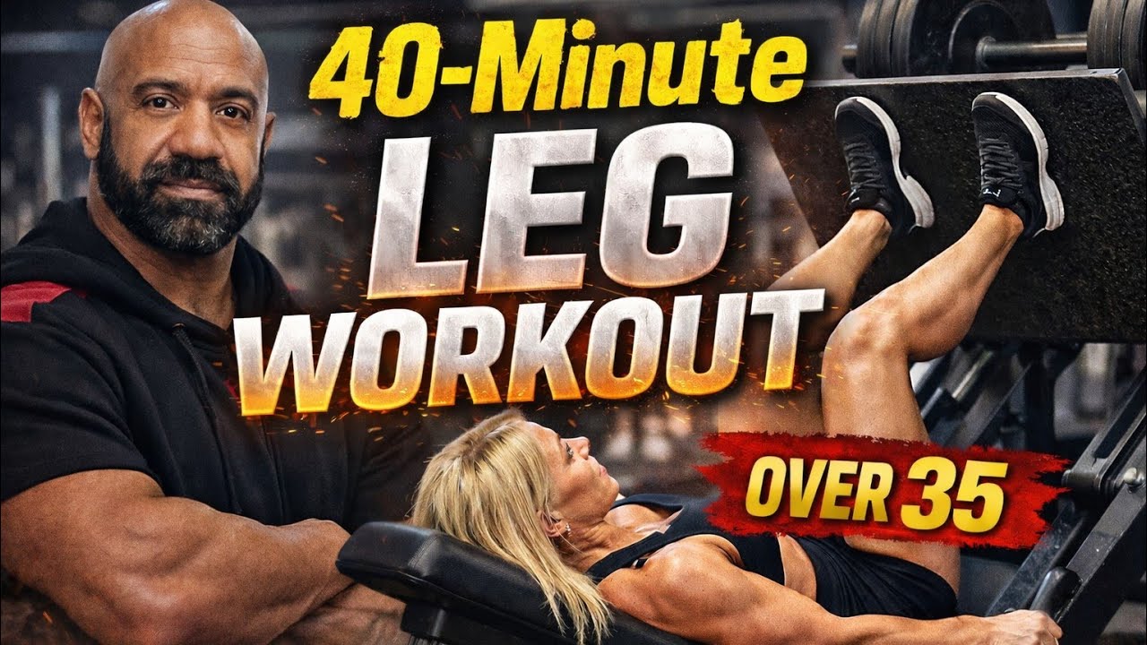 How I Train Legs In 40 Mins (Get In, Get Out) 