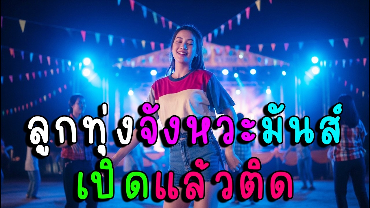 เปิดแล้วติด รวมลูกทุ่งจังหวะมันส์🎶