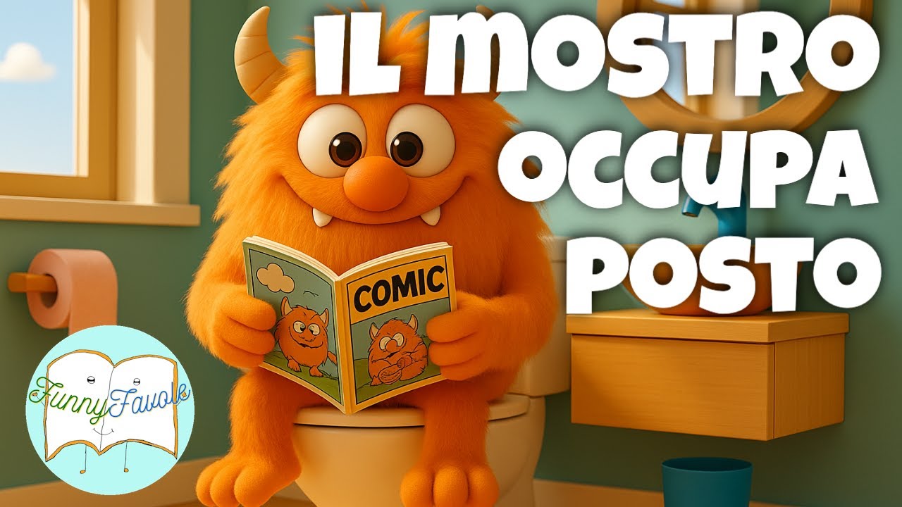IL MOSTRO OCCUPA POSTO | libri per bambini letti ad alta voce | favole per bambini